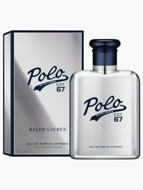 Ralph Lauren Polo 67 Eau de Parfum Extreme 4.2 Fl. Oz. (90% Full)